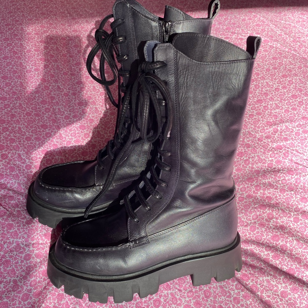 Free People Jones Boots Black 8 - Picture 12 of 16